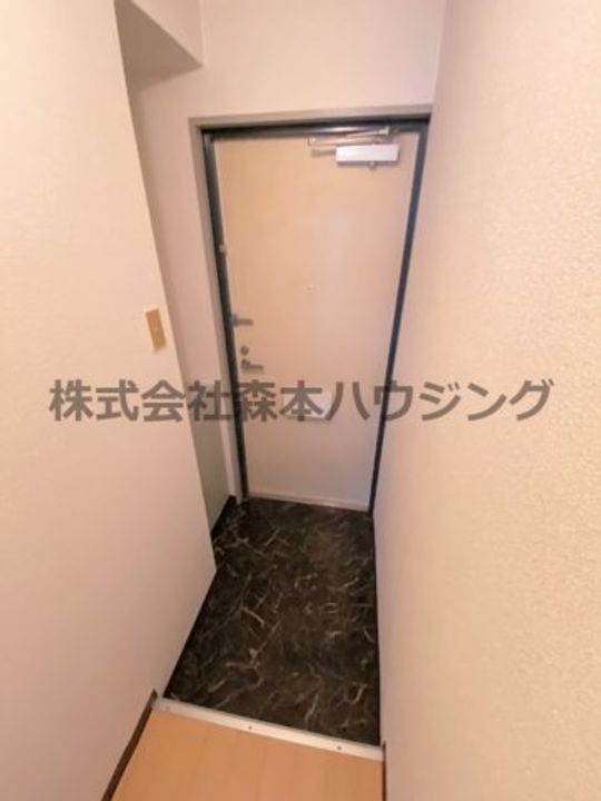 近江マンション 203の玄関