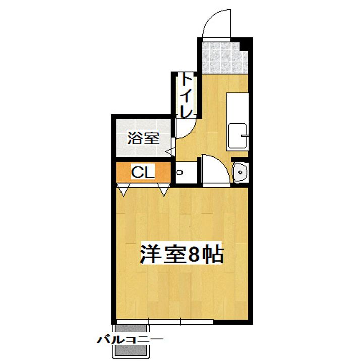 Belle・Forme平安の間取り