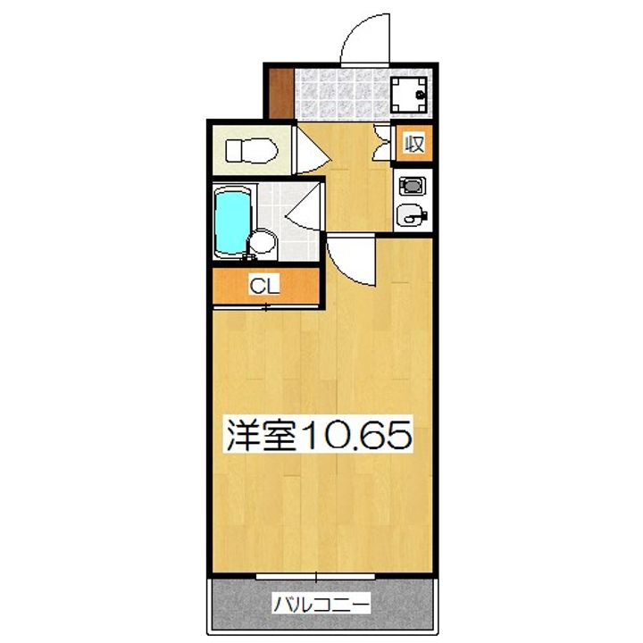 サンシティ四条西洞院の間取り