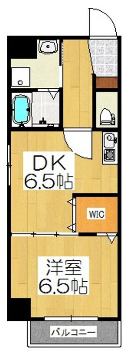 テルマーノ西洞院の間取り