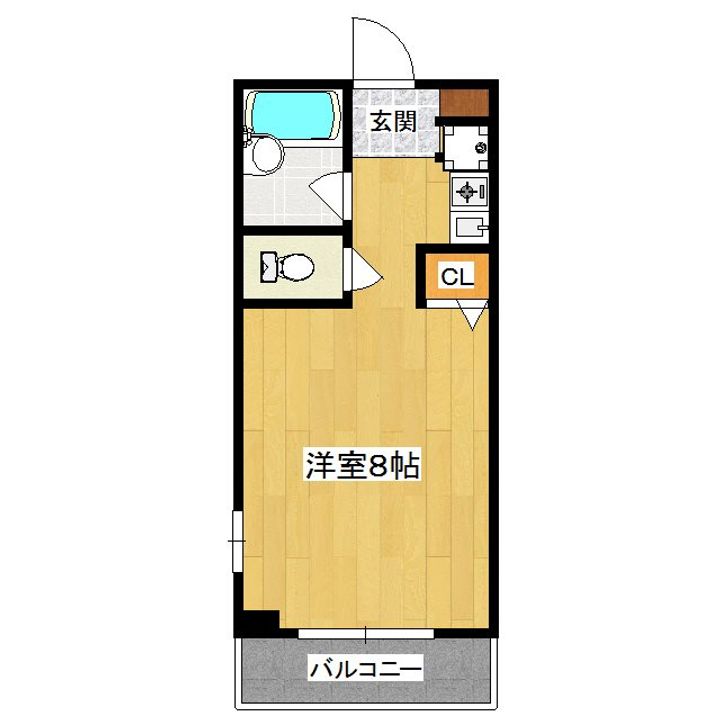 シカタセットビルディングの間取り