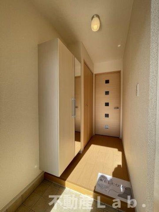 グレイスフル松山の玄関