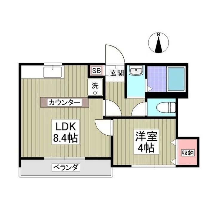チェリーボブの間取り