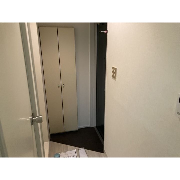 フリーダムC棟の玄関