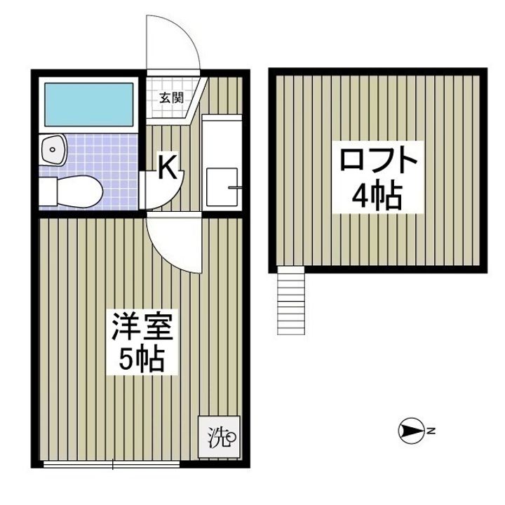マーガレットの間取り