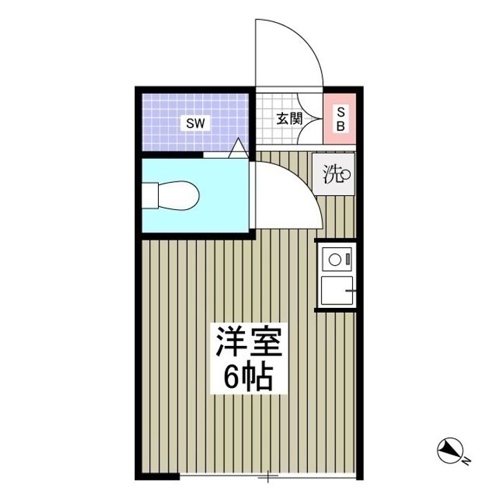 ストラーダ生麦の間取り