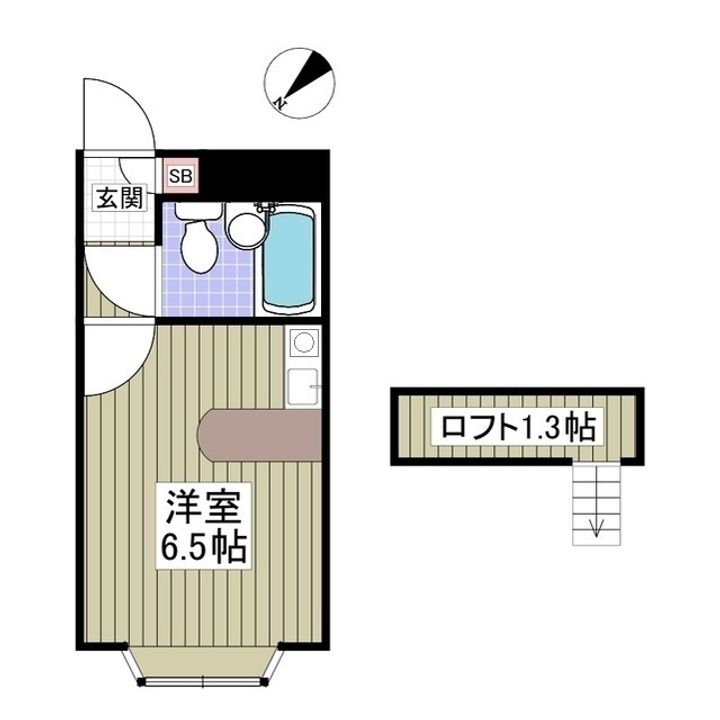 ベルピア久喜第3の間取り