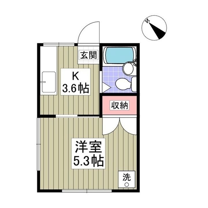 Tハイツ 蕨市の間取り