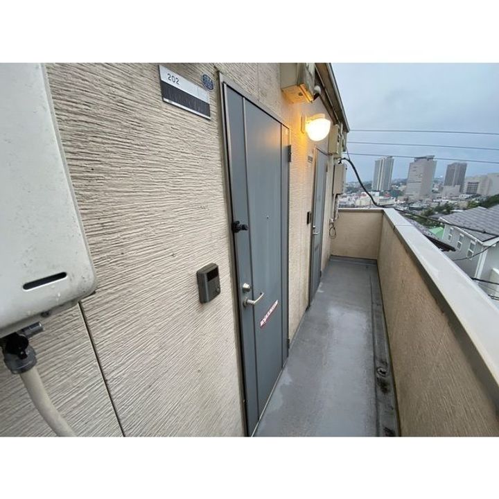 ベイヒルズ上大岡の玄関