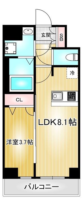 メイクスデザイン名駅南の間取り