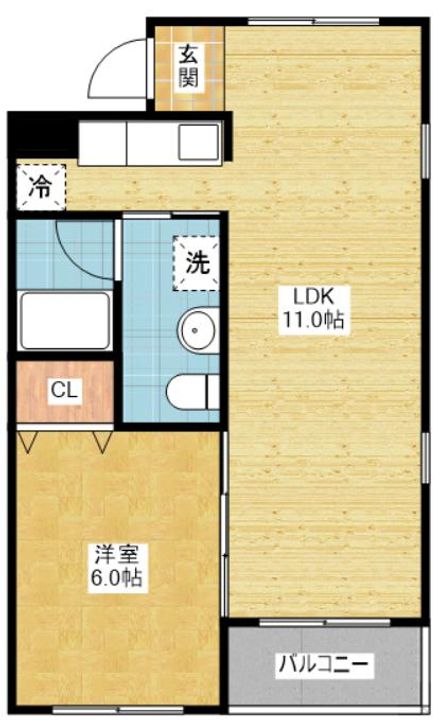 ラパン・ドゥの間取り