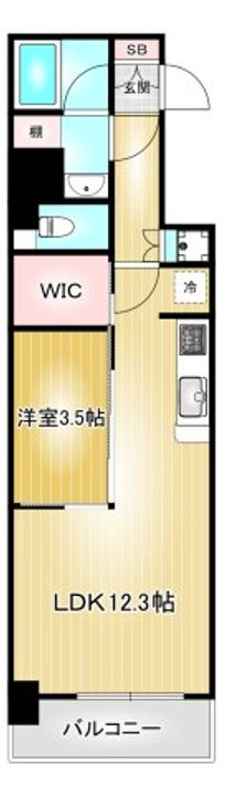スリーアイランドタワー久屋大通の間取り
