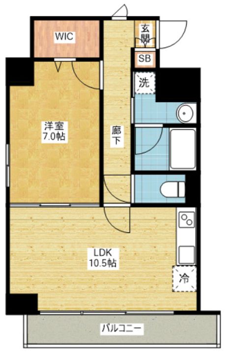ミコノス山王の間取り