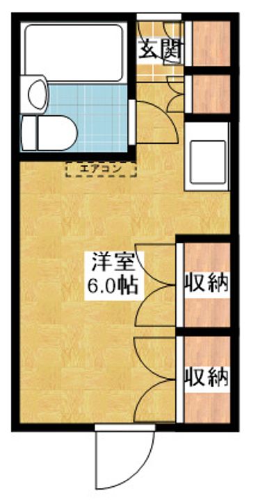 東カン名古屋キャステールの間取り