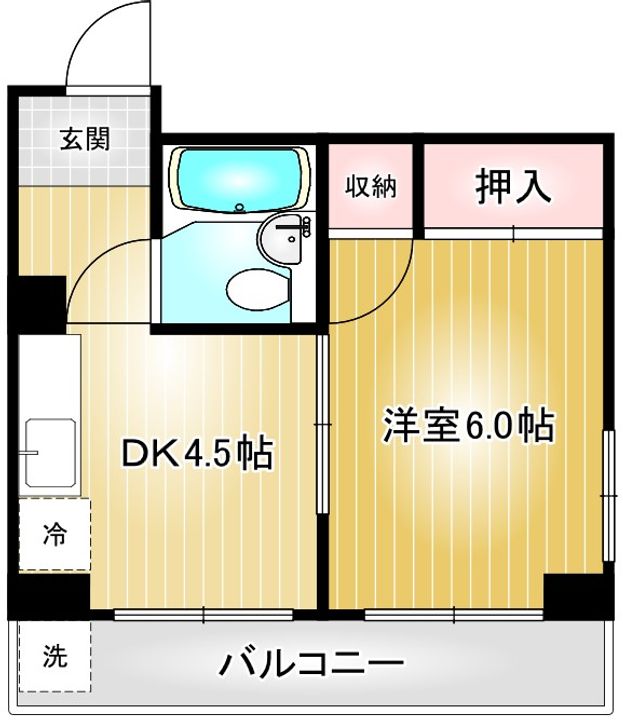 平田ビルの間取り