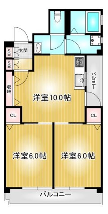 金城ビルの間取り