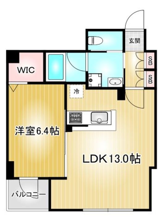 ルーエ錦の間取り