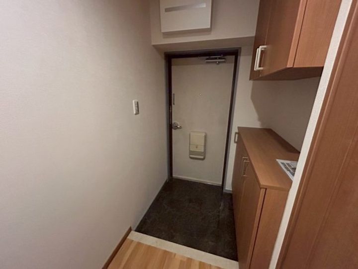 ユーハウス名駅南B棟の玄関