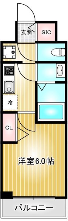 アドバンス名古屋ブランシュの間取り