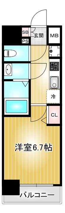 プレサンス葵デュリスの間取り