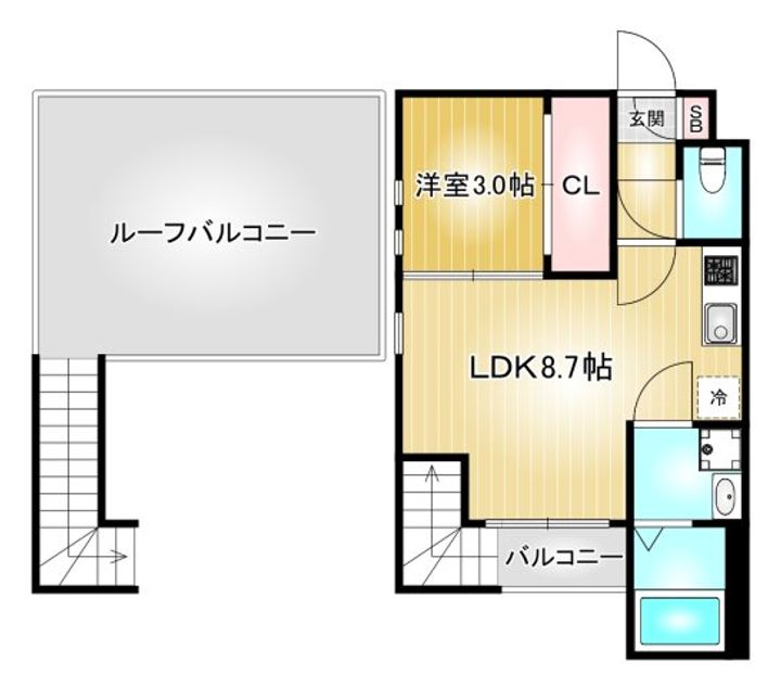 grandtic Etincelleの間取り