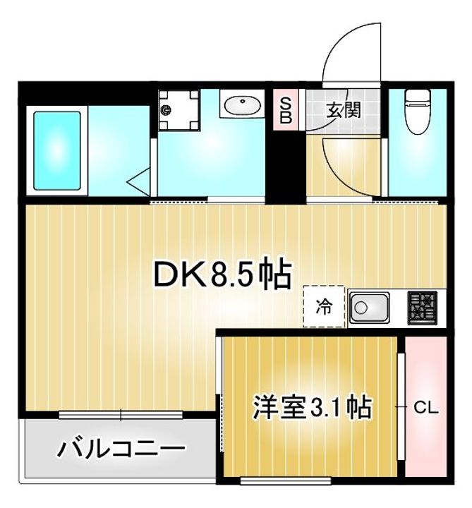 REGALEST Sowaka則武の間取り