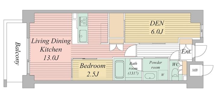 Live Casa西宮の間取り