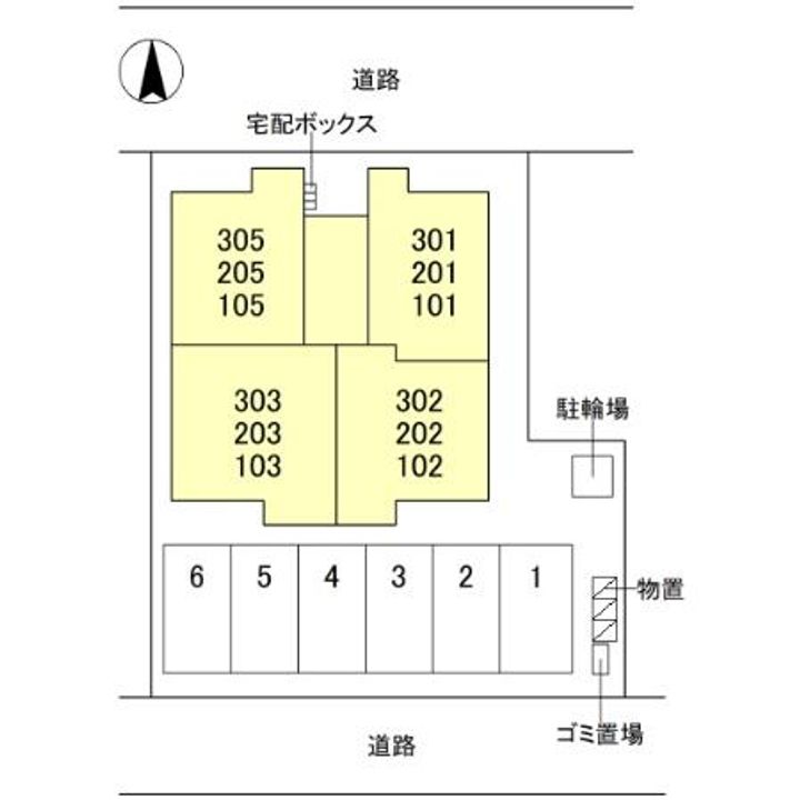 富山県富山市常盤町(アパート)の賃貸物件のその他画像