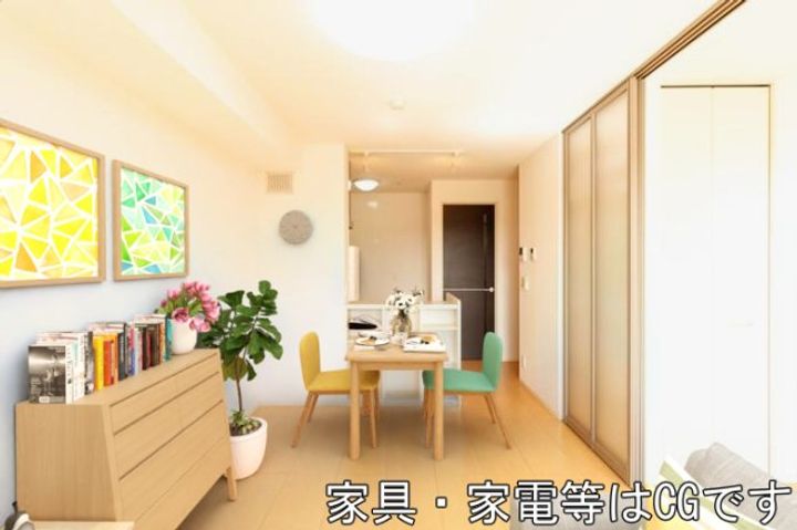 富山県砺波市鍋島(アパート)の賃貸物件の居間