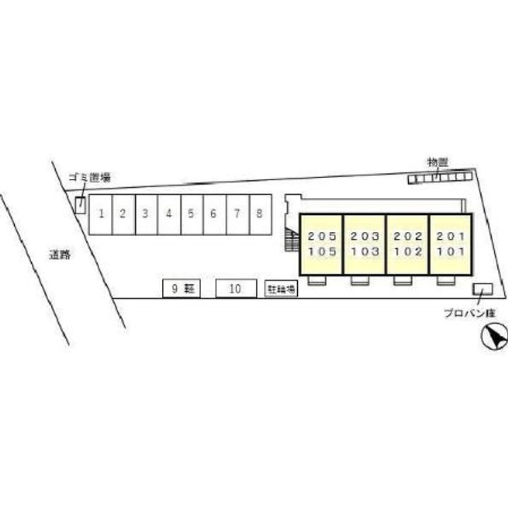 富山県高岡市井口本江(アパート)の賃貸物件のその他画像