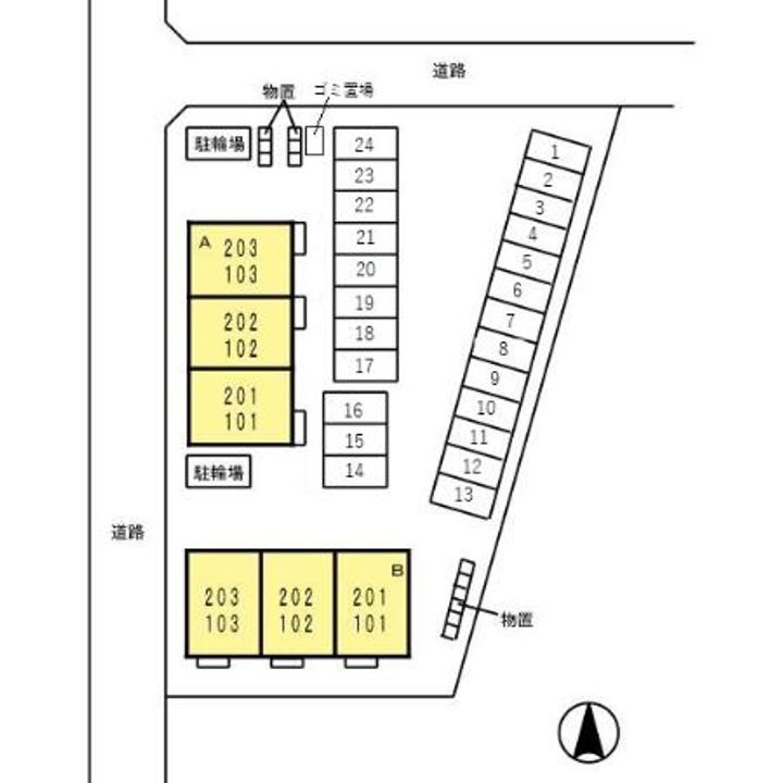 富山県高岡市戸出町3丁目(アパート)の賃貸物件のその他画像
