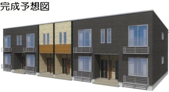 富山県富山市婦中町下井沢(アパート)の賃貸物件の外観