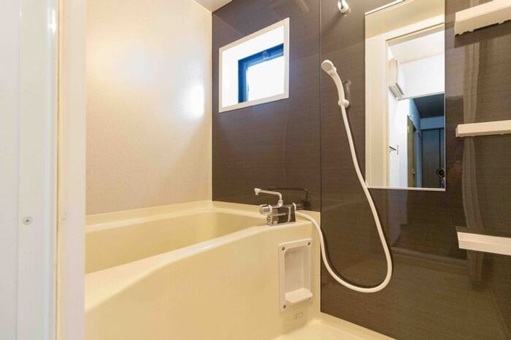 富山県射水市戸破(アパート)の賃貸物件の風呂