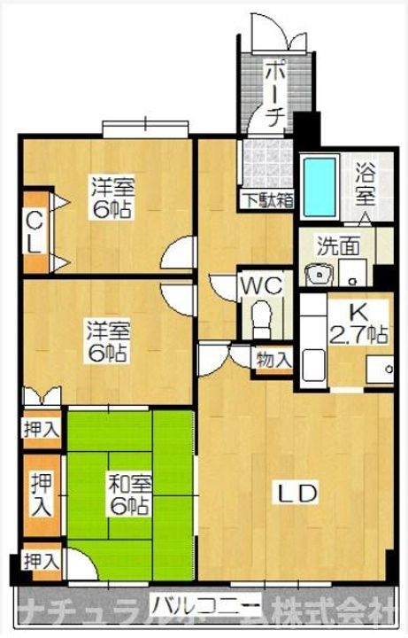 グランコート佐藤の間取り
