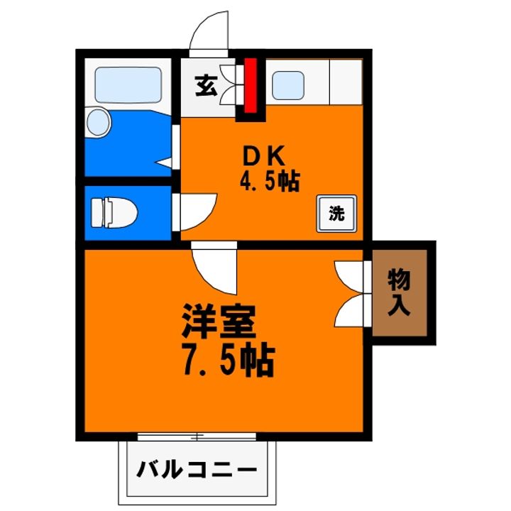 グレイスエミネンス102の間取り