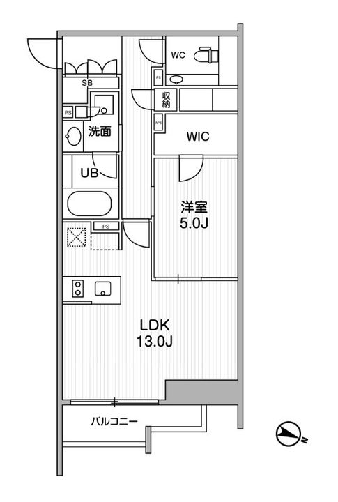 シーズンフラッツ新大塚 の間取り