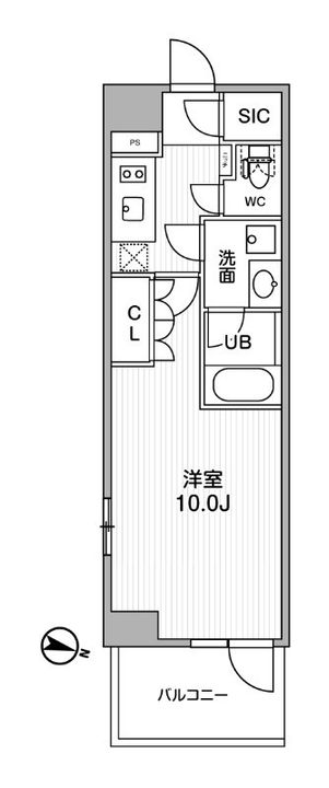 シーズンフラッツ新大塚 の間取り