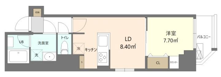 Reframe 5 早稲田の間取り
