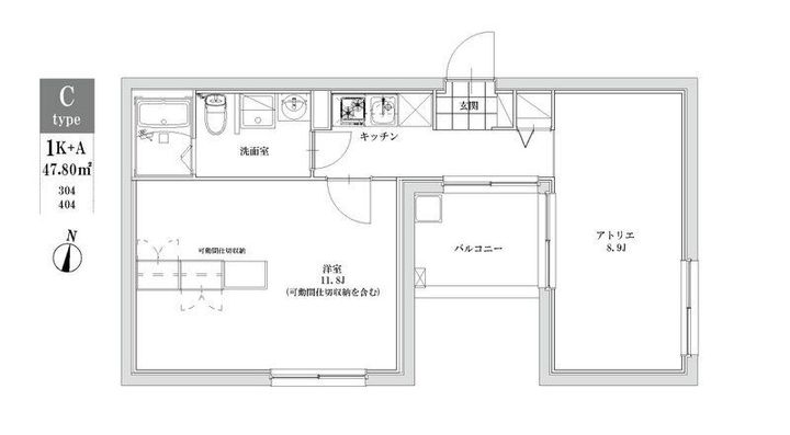 LEGALAND+江古田 の間取り