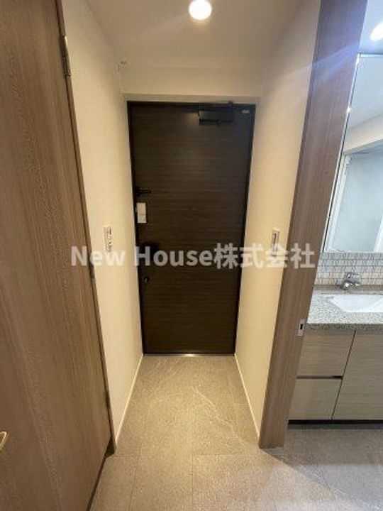 ザ・パークハビオ市ヶ谷イーストの玄関