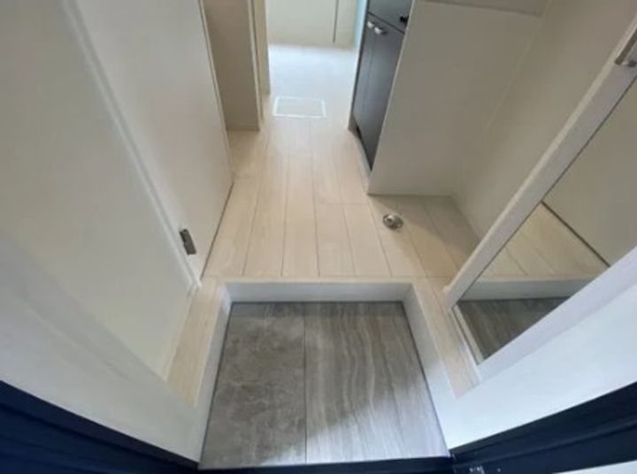 ハーモニーテラス中台の玄関