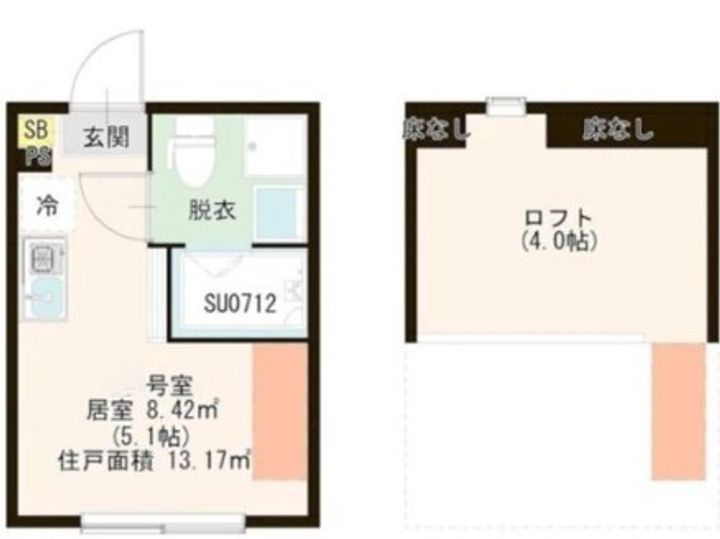 ハーモニーテラス中台の間取り
