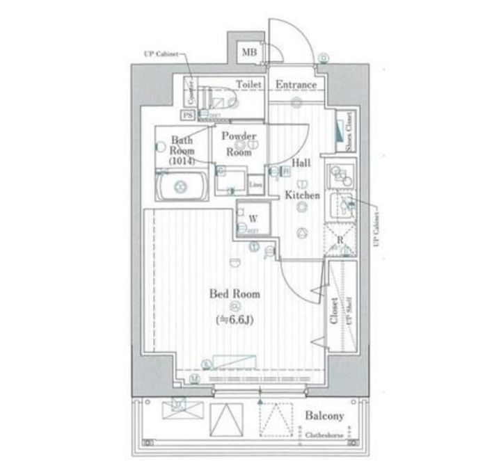 プレール・ドゥーク板橋本町Ⅲの間取り