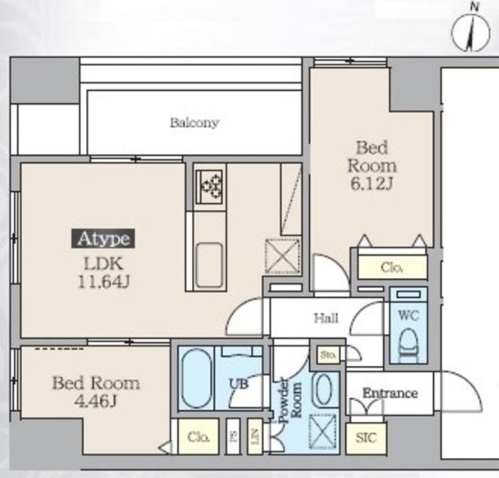 ルミエール三番町の間取り