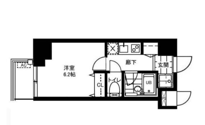 レジディア文京本郷Ⅱの間取り