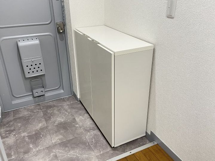 升本マンションの玄関