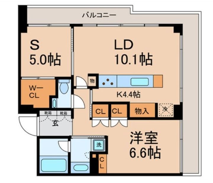 ドゥーエ千石の間取り
