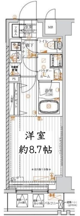 レガリス目白学習院下の間取り