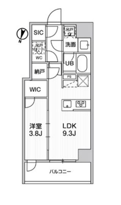 シーズンフラッツ新大塚 の間取り