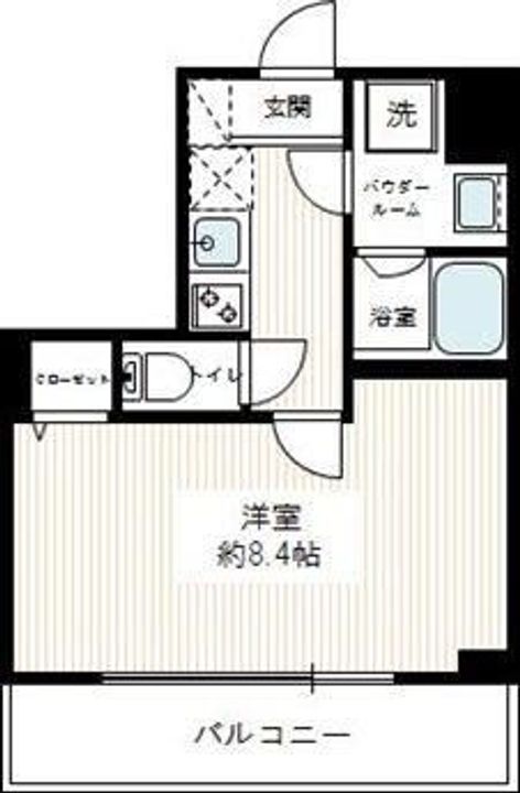 東京都荒川区東日暮里1丁目の賃貸マンションの間取り